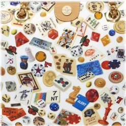 Divo Diva - Miami - White - Leather Handbag - Made in Italy - Life is a Game Collection - Luxury High Quality - Avvenice