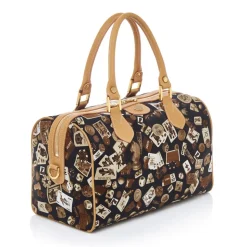 Divo Diva - Montecarlo - Brown - Leather Handbag - Made in Italy - Life is a Game Collection - Luxury High Quality - Avvenice