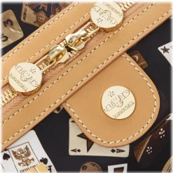 Divo Diva - Montecarlo - Brown - Leather Handbag - Made in Italy - Life is a Game Collection - Luxury High Quality - Avvenice