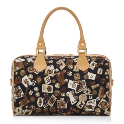 Divo Diva - Montecarlo - Brown - Leather Handbag - Made in Italy - Life is a Game Collection - Luxury High Quality - Avvenice