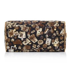 Divo Diva - Montecarlo - Brown - Leather Handbag - Made in Italy - Life is a Game Collection - Luxury High Quality - Avvenice