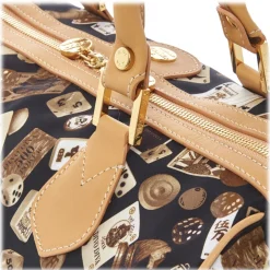 Divo Diva - Montecarlo - Brown - Leather Handbag - Made in Italy - Life is a Game Collection - Luxury High Quality - Avvenice