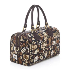 Divo Diva - Montecarlo - Dark Brown - Leather Handbag - Made in Italy - Life is a Game Collection - Luxury High Quality - Avvenice