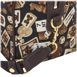 Divo Diva - Montecarlo - Dark Brown - Leather Handbag - Made in Italy - Life is a Game Collection - Luxury High Quality - Avvenice