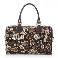 Divo Diva - Montecarlo - Dark Brown - Leather Handbag - Made in Italy - Life is a Game Collection - Luxury High Quality - Avvenice