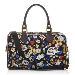 Divo Diva - Montecarlo - Dark Black - Leather Handbag - Made in Italy - Life is a Game Collection - Luxury High Quality - Avvenice