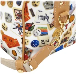 Divo Diva - Montecarlo - White - Leather Handbag - Made in Italy - Life is a Game Collection - Luxury High Quality - Avvenice