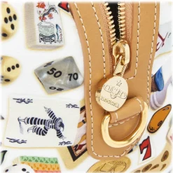 Divo Diva - Montecarlo - White - Leather Handbag - Made in Italy - Life is a Game Collection - Luxury High Quality - Avvenice