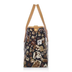 Divo Diva - Niagara - Brown - Leather Handbag - Made in Italy - Life is a Game Collection - Luxury High Quality - Avvenice