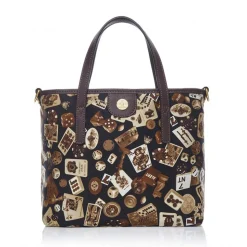 Divo Diva - Niagara - Dark Brown - Leather Handbag - Made in Italy - Life is a Game Collection - Luxury High Quality - Avvenice