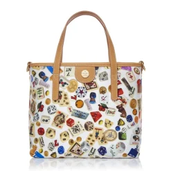 Divo Diva - Niagara - White - Leather Handbag - Made in Italy - Life is a Game Collection - Luxury High Quality - Avvenice