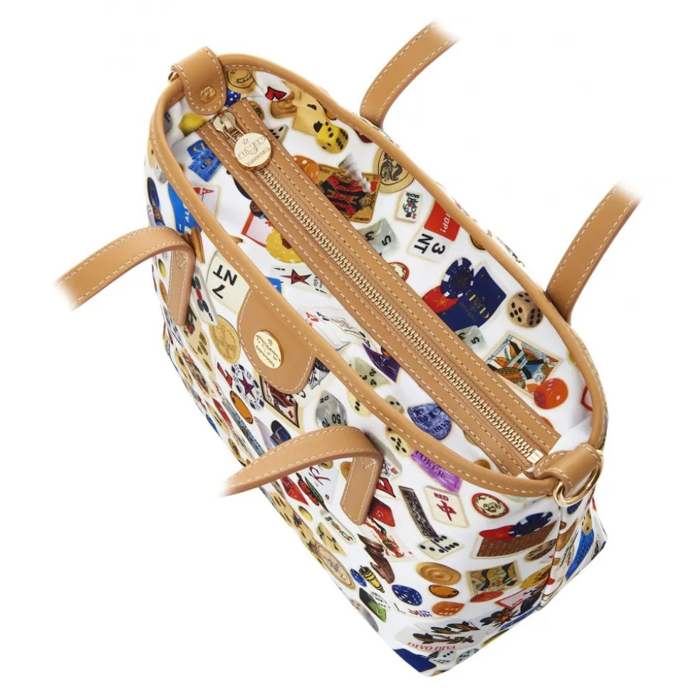 Divo Diva - Niagara - White - Leather Handbag - Made in Italy - Life is a Game Collection - Luxury High Quality - Avvenice