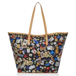 Divo Diva - San Remo - Black - Leather Handbag - Made in Italy - Life is a Game Collection - Luxury High Quality - Avvenice