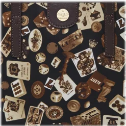 Divo Diva - San Remo - Dark Brown - Leather Handbag - Made in Italy - Life is a Game Collection - Luxury High Quality - Avvenice