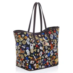 Divo Diva - San Remo - Dark Black - Leather Handbag - Made in Italy - Life is a Game Collection - Luxury High Quality - Avvenice