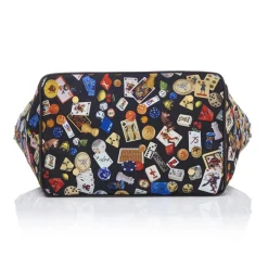 Divo Diva - San Remo - Dark Black - Leather Handbag - Made in Italy - Life is a Game Collection - Luxury High Quality - Avvenice