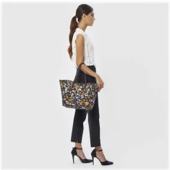 Divo Diva - San Remo - Dark Black - Leather Handbag - Made in Italy - Life is a Game Collection - Luxury High Quality - Avvenice