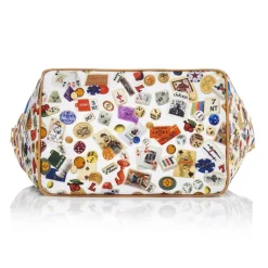 Divo Diva - San Remo - White - Leather Handbag - Made in Italy - Life is a Game Collection - Luxury High Quality - Avvenice