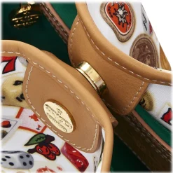 Divo Diva - San Remo - White - Leather Handbag - Made in Italy - Life is a Game Collection - Luxury High Quality - Avvenice