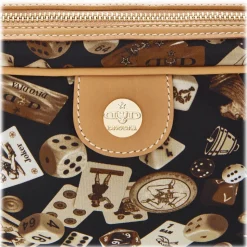 Divo Diva - Seoul - Brown - Leather Handbag - Made in Italy - Life is a Game Collection - Luxury High Quality - Avvenice