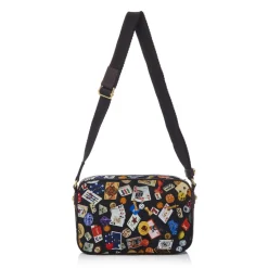 Divo Diva - Seoul - Dark Black - Leather Handbag - Made in Italy - Life is a Game Collection - Luxury High Quality - Avvenice