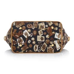 Divo Diva - Venice - Brown - Leather Handbag - Made in Italy - Life is a Game Collection - Luxury High Quality - Avvenice