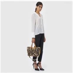 Divo Diva - Venice - Brown - Leather Handbag - Made in Italy - Life is a Game Collection - Luxury High Quality - Avvenice