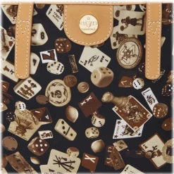 Divo Diva - Venice - Brown - Leather Handbag - Made in Italy - Life is a Game Collection - Luxury High Quality - Avvenice