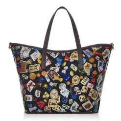 Divo Diva - Venice - Dark Black - Leather Handbag - Made in Italy - Life is a Game Collection - Luxury High Quality - Avvenice