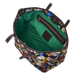 Divo Diva - Venice - Dark Black - Leather Handbag - Made in Italy - Life is a Game Collection - Luxury High Quality - Avvenice