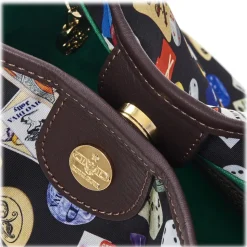 Divo Diva - Venice - Dark Black - Leather Handbag - Made in Italy - Life is a Game Collection - Luxury High Quality - Avvenice