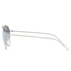 Dolce & Gabbana - Aviator Pilot Sunglasses - Silver Blue - Dolce & Gabbana Eyewear - Avvenice