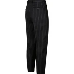 Dolce & Gabbana - Black Pinstripe Pants - Dolce & Gabbana Exclusive Luxury Collection - Avvenice