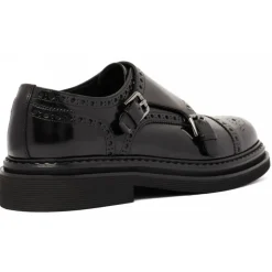 Dolce & Gabbana - Black Monk Shoes - Dolce & Gabbana Exclusive Luxury Collection - Avvenice