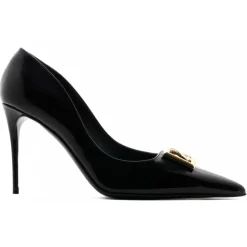 Dolce & Gabbana - Black Lollo Pumps - Dolce & Gabbana Exclusive Luxury Collection - Avvenice