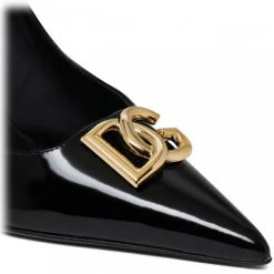 Dolce & Gabbana - Black Lollo Pumps - Dolce & Gabbana Exclusive Luxury Collection - Avvenice