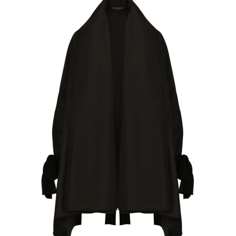 Dolce & Gabbana - Black Coat - Dolce & Gabbana Exclusive Luxury Collection - Avvenice