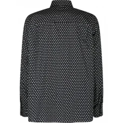 Dolce & Gabbana - Black and White Geometric Print Shirt - Dolce & Gabbana Exclusive Luxury Collection - Avvenice