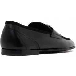 Dolce & Gabbana - Black Ariosto Slippers - Dolce & Gabbana Exclusive Luxury Collection - Avvenice
