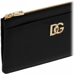Dolce & Gabbana - Black DG Logo Cardholder - Dolce & Gabbana Exclusive Luxury Collection - Avvenice