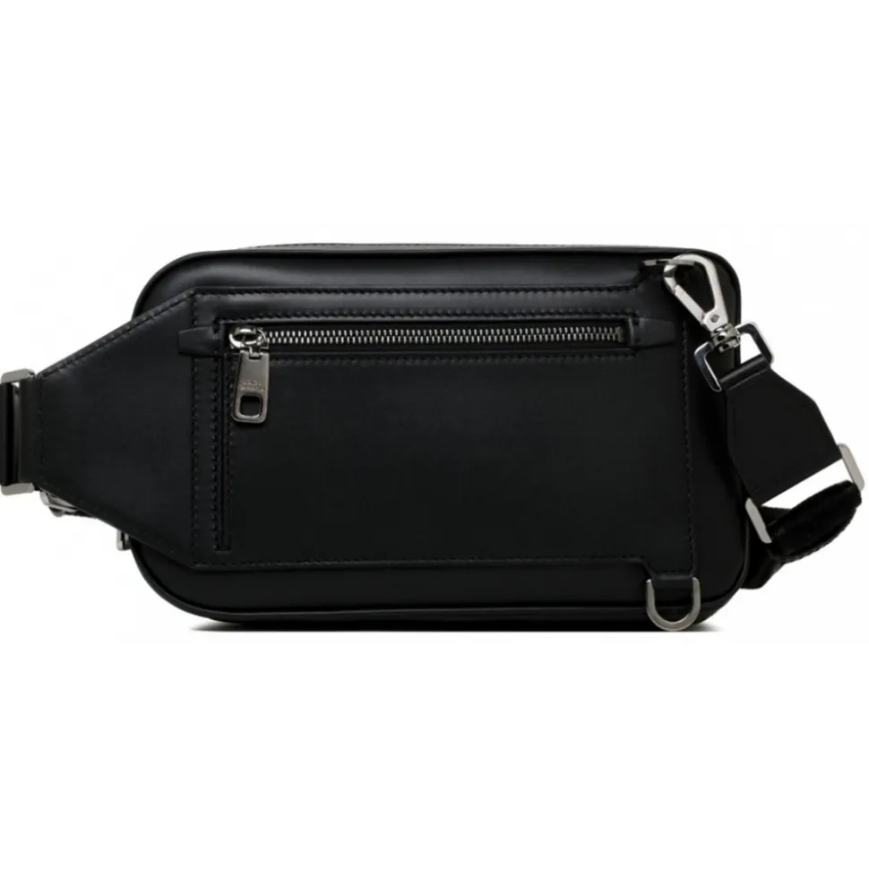 Dolce & Gabbana - Black Belt Bag - Dolce & Gabbana Exclusive Luxury Collection - Avvenice