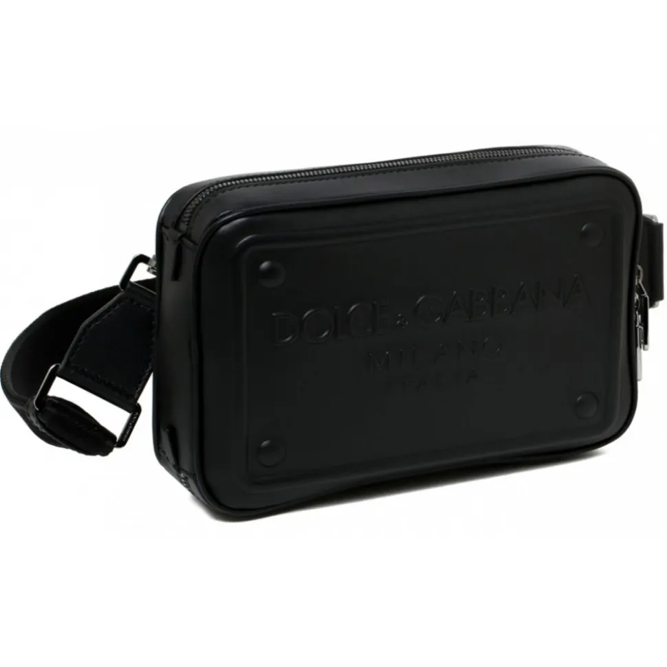 Dolce & Gabbana - Black Belt Bag - Dolce & Gabbana Exclusive Luxury Collection - Avvenice
