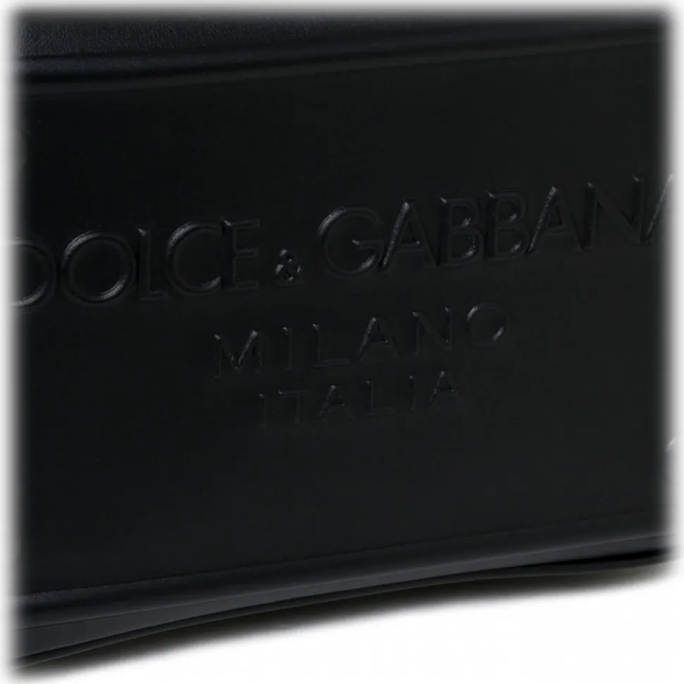 Dolce & Gabbana - Black Belt Bag - Dolce & Gabbana Exclusive Luxury Collection - Avvenice