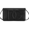 Dolce & Gabbana - Black Phone Bag DG Logo - Dolce & Gabbana Exclusive Luxury Collection - Avvenice