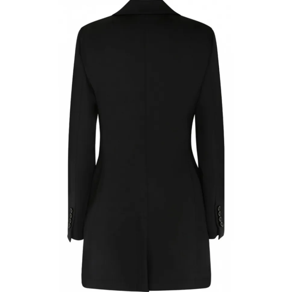 Dolce & Gabbana - Black Stetch Jersey Tailored Blazer - Dolce & Gabbana Exclusive Luxury Collection - Avvenice