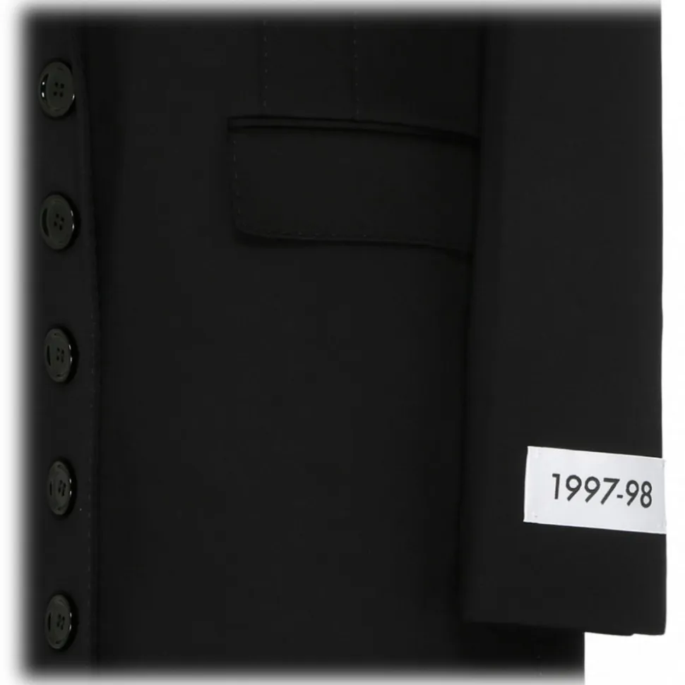 Dolce & Gabbana - Black Stetch Jersey Tailored Blazer - Dolce & Gabbana Exclusive Luxury Collection - Avvenice