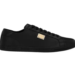 Dolce & Gabbana - Black Sneakers - Dolce & Gabbana Exclusive Luxury Collection - Avvenice