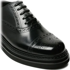 Dolce & Gabbana - Black Francesina Derby Shoes - Dolce & Gabbana Exclusive Luxury Collection - Avvenice