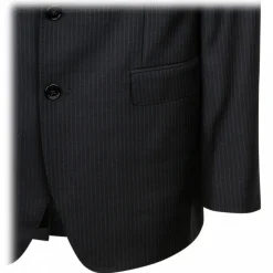 Dolce & Gabbana - Black Pinstripe Jacket - Dolce & Gabbana Exclusive Luxury Collection - Avvenice