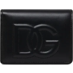 Dolce & Gabbana - Black Calf Leather Wallet - Dolce & Gabbana Exclusive Luxury Collection - Avvenice